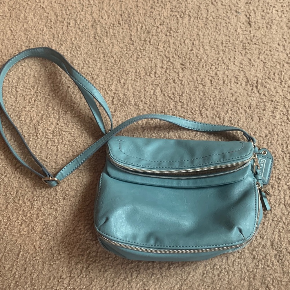 Blue purse